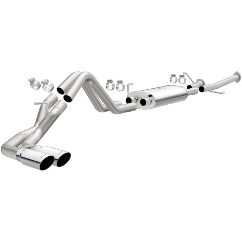 Magnaflow — MagnaFlow 14 Toyota Tundra V8 4.6L/5.7L Stainless C/b Exhaust Dual same side pass. rear tire
Cat-Back - view 31