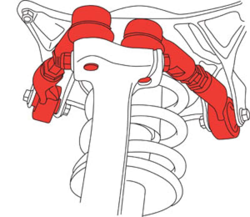 SPC Performance — SPC Performance 09-17 Audi A4/RS4/S4 / 09-16 Audi A5/S5 Front Adj Upper Multi Link Control Arm Kit
ADJ. CONTROL ARM KT
ADJ ARM SE - view 3