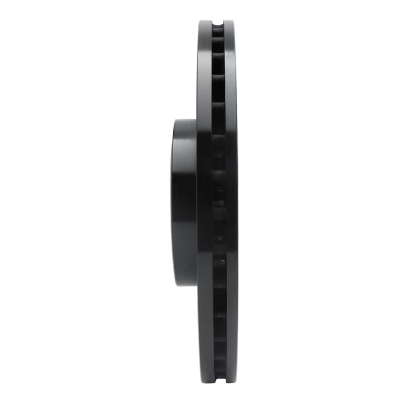 R1 Concepts — R1 18-25 Land Rover Range Rover Front Right Drilled & Slotted Black Brake Rotor
R1 Brake Rotor Drill - view 3