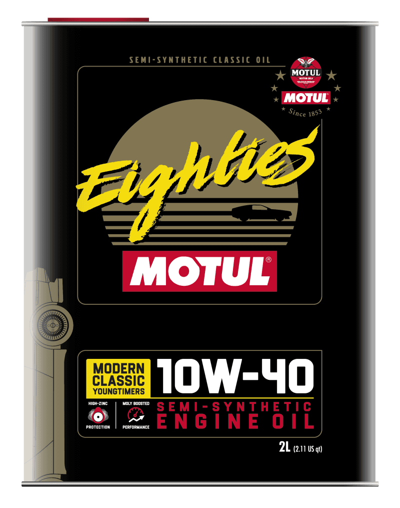Motul — Motul 10W40 Classic Eighties Oil - 10x2L - view 1