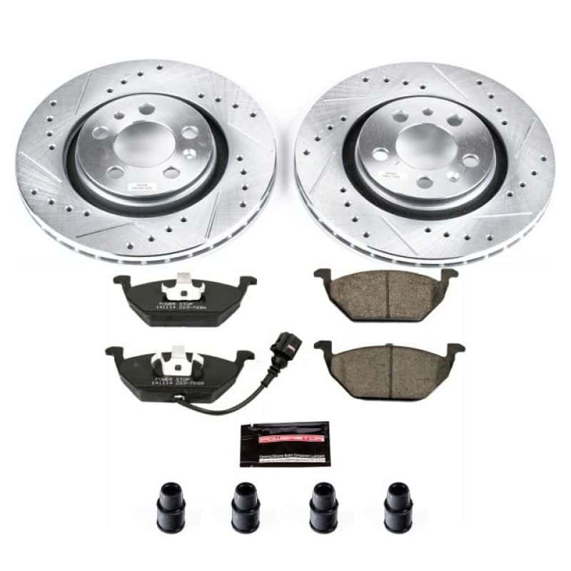 PowerStop — Power Stop 99-06 Volkswagen Beetle Front Z23 Evolution Sport Brake Kit - view 1
