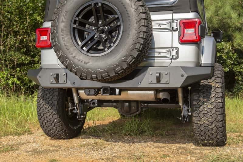 Rugged Ridge — Rugged Ridge Spartan Rear Bumper Full Width 18-20 Jeep Wrangler JL
OFFROAD_BUMPERS
Bumper- Rear - view 5