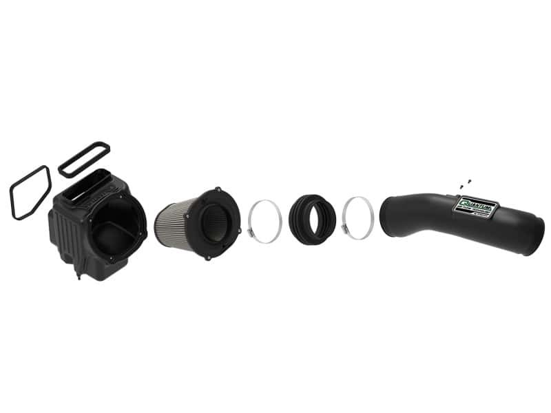 aFe — aFe Quantum Pro DRY S Cold Air Intake System 17-18 GM/Chevy Duramax V8-6.6L L5P - Dry
QUANTUM Intake - view 5