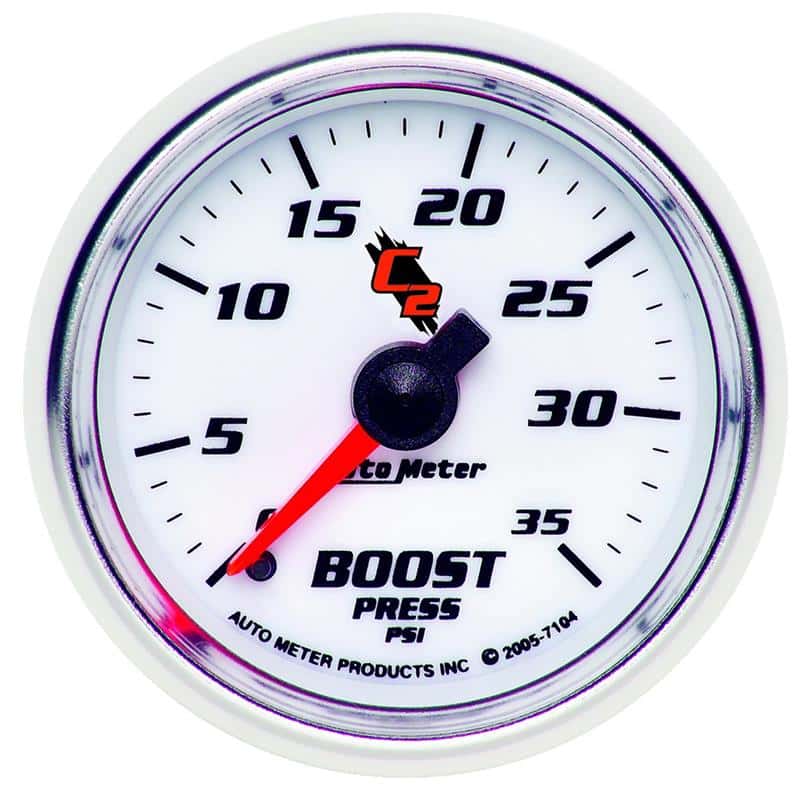 AutoMeter — Autometer C2 52mm 0-35 PSI Mechanical Boost Gauge
GA 2" BST 35PSI M C2 - view 1