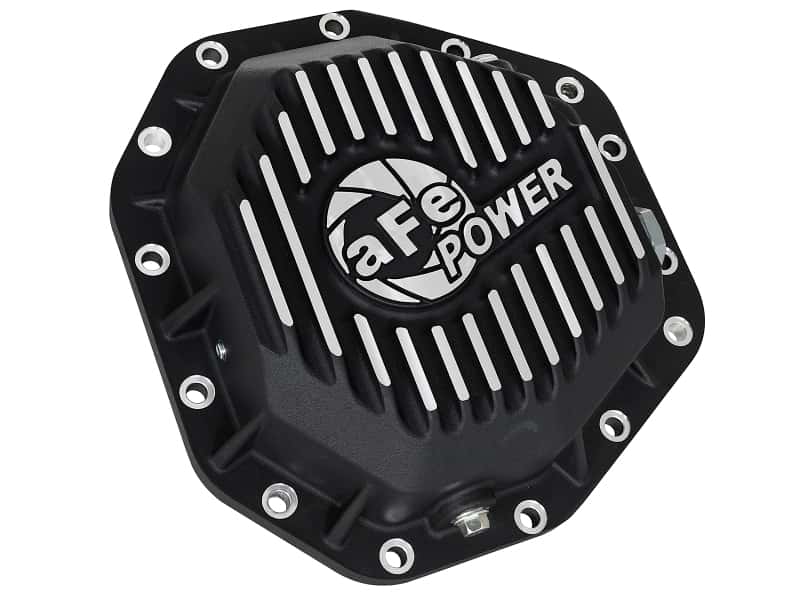 aFe — aFe Power Front/Rear Diff Cover Kit w/ Oil 17-22 Ford Diesel V8 (Dana Super 60 & Dana M275-14)
Differential Cover - view 3