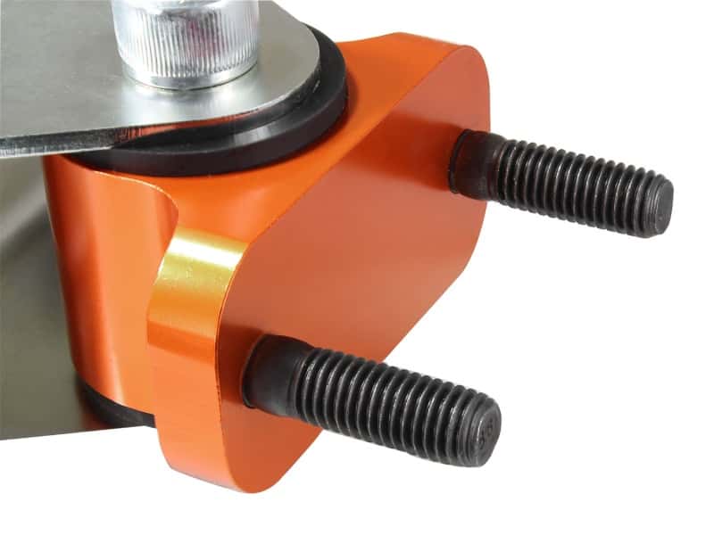 aFe — aFe Control PFADT Series Transmission Mount Set; Chevrolet Corvette (C6) 05-13 Orange
Transmission Mounts - view 2