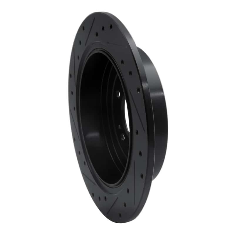 R1 Concepts — R1 16-22 Hyundai Tucson Rear Right Drilled & Slotted Black Brake Rotor
R1 Brake Rotor Drill - view 4