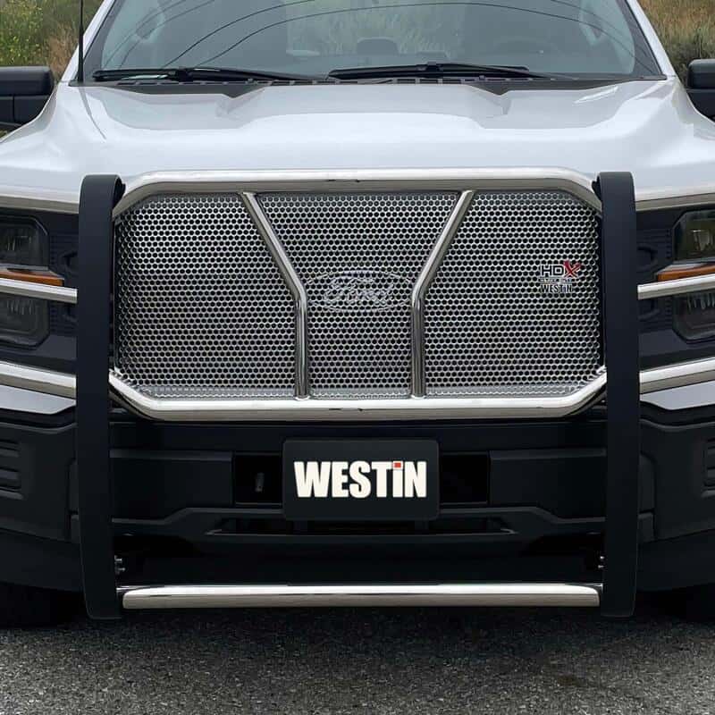Westin — Westin 21-22 Ford F-150 (Excl. Raptor/Platinum) HDX Grille Guard - SS
Grille Guard - view 4