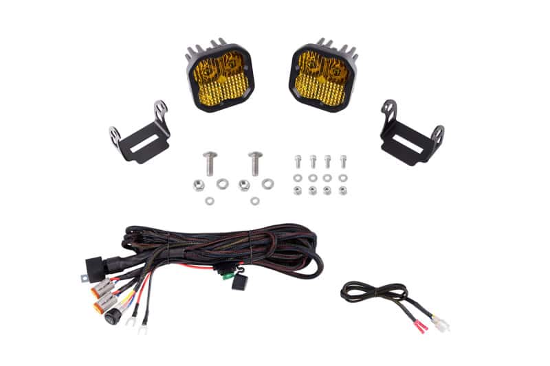 Diode Dynamics — Diode Dynamics 21-22 Ford Bronco SS3 LED Ditch Light Kit - Sport Yellow Combo - view 1