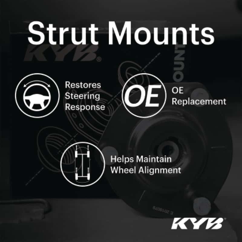 KYB — KYB 2020+ Toyota Highlander / 2021+ Toyota Sienna Strut Mount Kit - Front - view 1