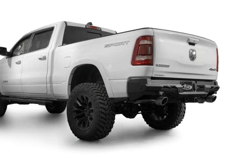 Addictive Desert Designs — Addictive Desert Designs 19-24 RAM 1500 Black Label Rear Bumper
Bumper- Rear - view 2