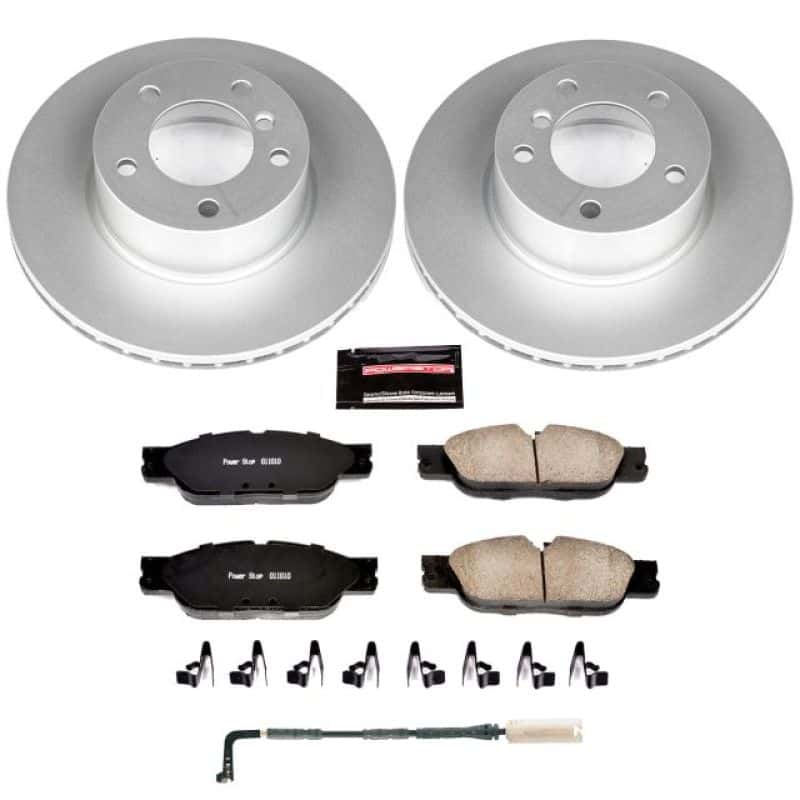 PowerStop — Power Stop 2006 BMW 325xi Front Z23 Evolution Sport Coated Brake Kit - view 1