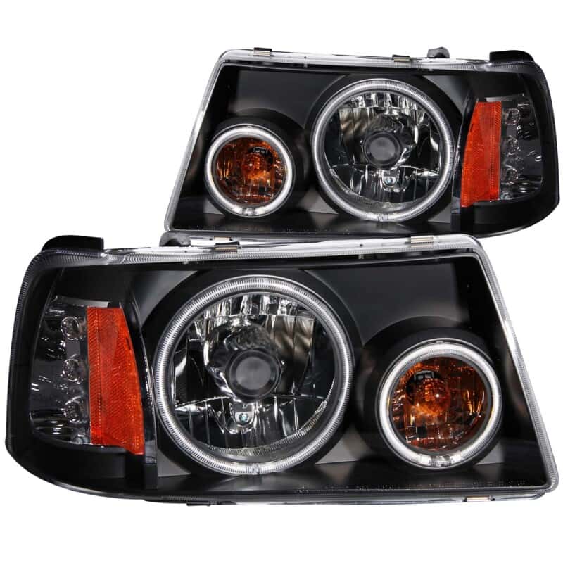 ANZO — ANZO 2001-2011 Ford Ranger Projector Headlights w/ Halo Black (CCFL) 1 pc
Head Light Set
HdLtSet - view 2