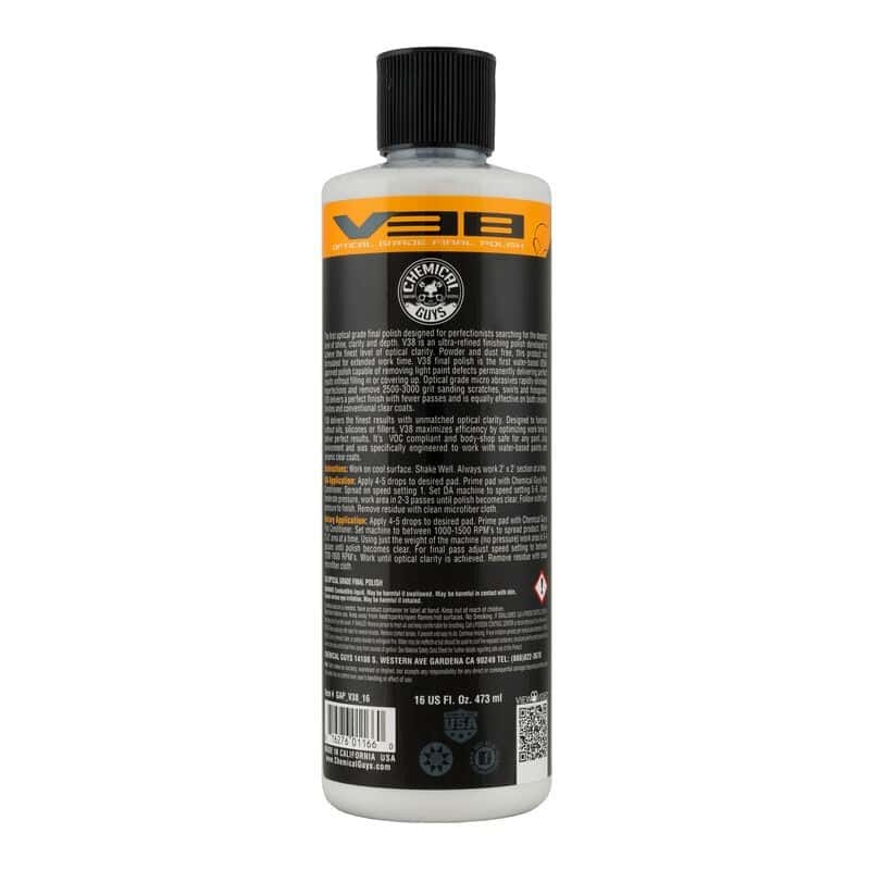 Chemical Guys — Chemical Guys V38 Optical Grade Final Polish - 16oz - view 2