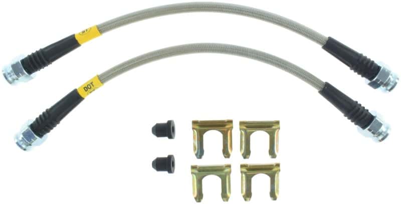 Stoptech — StopTech 12-16 Ford Fiesta Stainless Steel Rear Brake Lines
SS Brake Lines - view 3