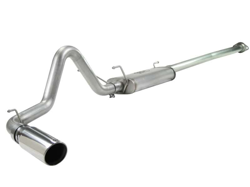aFe — aFe MACH Force XP 2.5in Cat-Back SS Exhaust Syst w/Polished Tip Toyota Tacoma 13-14 4.0L
Cat-Back Exhaust - view 1