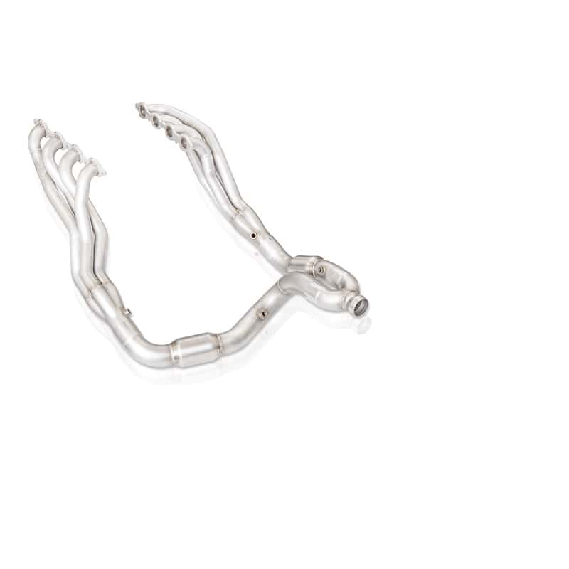 Stainless Works — Stainless Works 2019+ Chevrolet Silverado 5.3L Catted Headers 1-7/8in Primaries 3in Leads Y-Pipe
Exhaust System - view 4