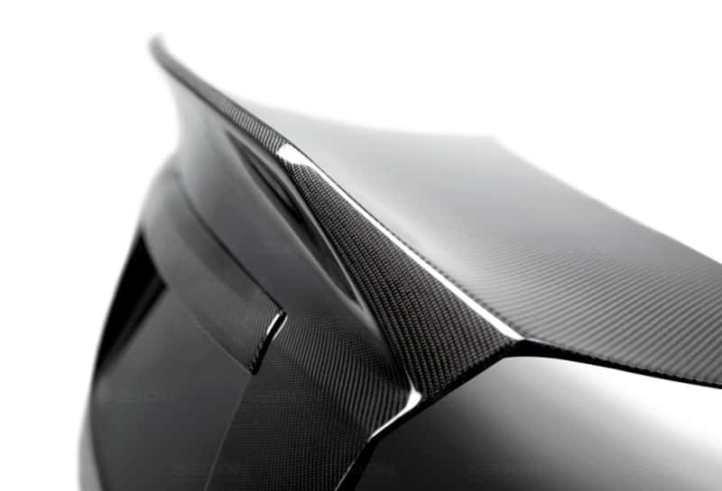 Seibon — Seibon 08-14 Subaru Impreza WRX/STi 4dr C-style Carbon Fiber Trunk Lid - view 4