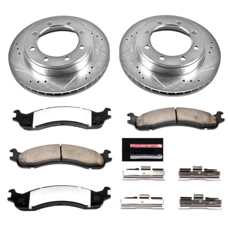 PowerStop — Power Stop 95-99 Ford F-250 Front Z36 Truck & Tow Brake Kit - view 1