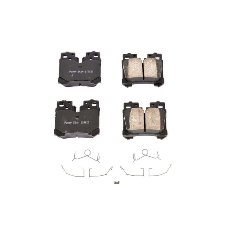 PowerStop — Power Stop 07-17 Lexus LS460 Rear Z17 Evolution Ceramic Brake Pads w/Hardware
Z17 Brake Pads - view 1