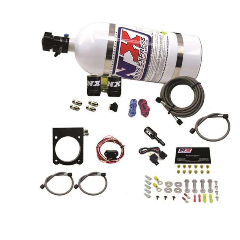 Nitrous Express — Nitrous Express Dodge 3.6L V6 Nitrous Plate Kit (50-200HP) w/10lb Bottle
Injection System Kit
N2OSys - view 3