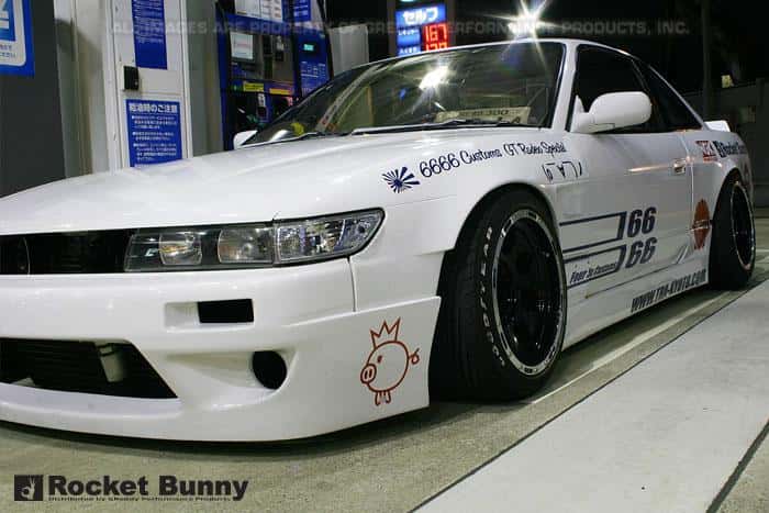 GReddy — GReddy 89-93 Nissan Silvia 2Dr Full Rocket Bunny (PS13) F,S,R Aero Kit V1 **Must Ask/Call to Order** - view 3