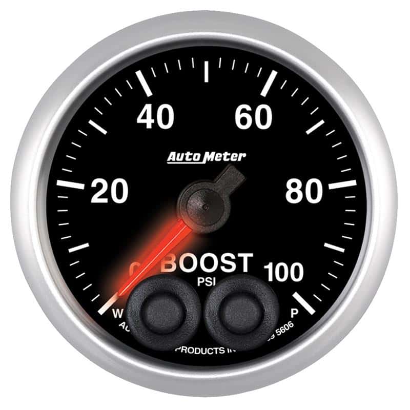 AutoMeter — Autometer Elite 52mm 100psi Digital Stepper Motor w/Peak and Warning Boost Gauge
GA 2" BST 100PSI ELI - view 2