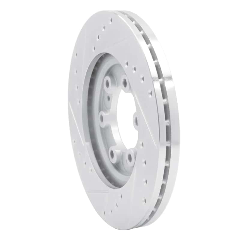 R1 Concepts — R1 92-02 Acura SLX Front Right Drilled & Slotted Silver Brake Rotor
R1 Brake Rotor Drill - view 4