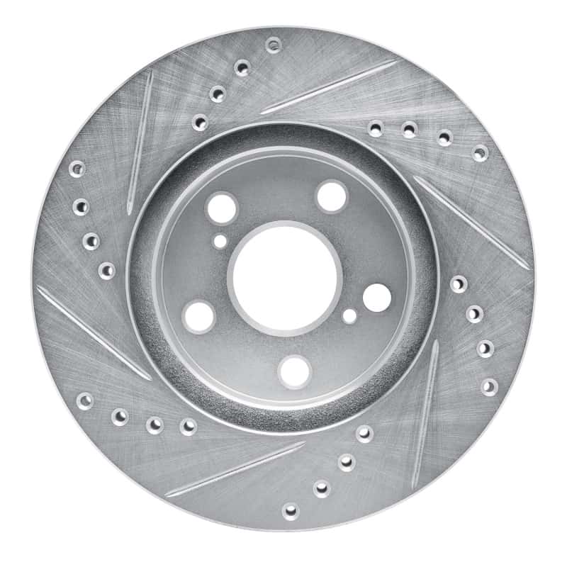 R1 Concepts — R1 94-00 Toyota Celica Front Right Drilled & Slotted Silver Brake Rotor
R1 Brake Rotor Drill - view 5