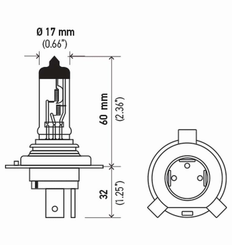 Hella — Hella Bulb Hs1 12V 35/35W Px43T T4625 (2)
HS1TB Halogen Bulb - view 8