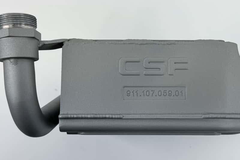CSF — CSF 70-72 Porsche 914.6 / 70-76 Porsche 914 w/ Flat 6 Conversion Engine Oil Cooler
CSF Oil Cooler - view 3