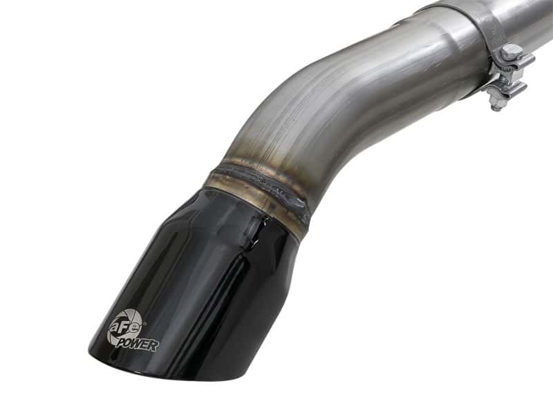 aFe — aFe MACH Force-Xp Hi-Tuck 3in. 409 SS C/B Exhaust 15-18 GM Colorado/Canyon L4-2.5L/V6-3.6L - Blk Tip
Cat-Back Exhaust - view 2