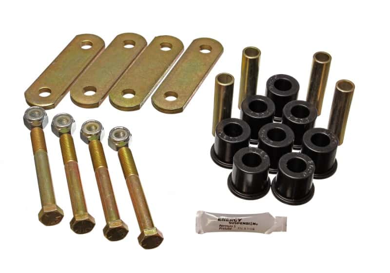 Energy Suspension — Energy Suspension Ford Heavy Duty Shackle Set - Black
LeafSpShclBsh - view 1