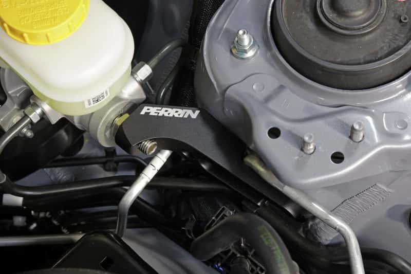 Perrin Performance — PERRIN 13-26 Subaru BRZ / Scion FR-S / Toyota 86 GR86 Master Cylinder Brace - Black - view 3