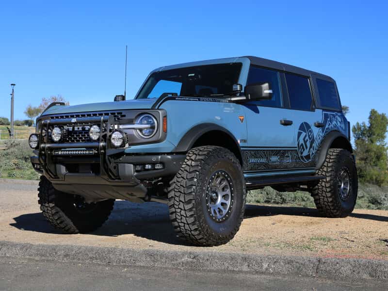 aFe — aFe 21-25 Ford Bronco Terra Guard Bull Bar w/ RIGID Lights
Terra Guard Bull Bar - view 3