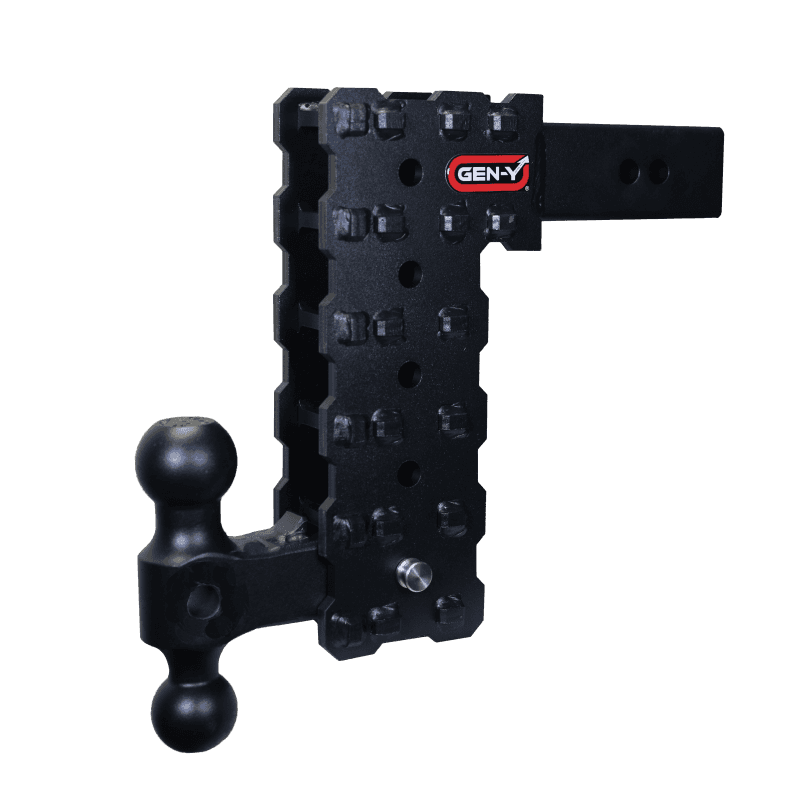 GEN-Y Hitch — Gen-Y Phantom-X 2.5in Solid Shank 10in Drop 1.6K TW 16K Hitch w/GH-051 Dual-Ball
Drop Hitch - view 2