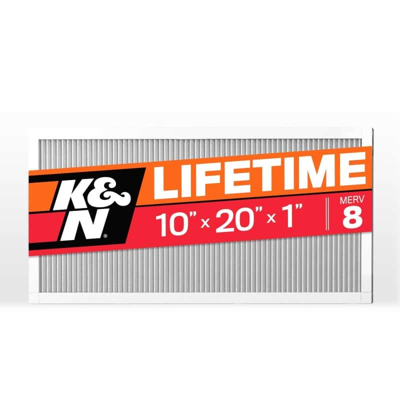 K&N Engineering — K&N HVAC Filter 10 X 20 X 1 Merv 8
HVAC Filter; 10 x 20 - view 1