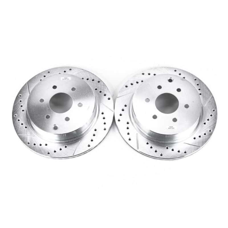 PowerStop — Power Stop 05-12 Nissan Pathfinder Rear Evolution Drilled & Slotted Rotors - Pair
PowerStop XPR - view 1