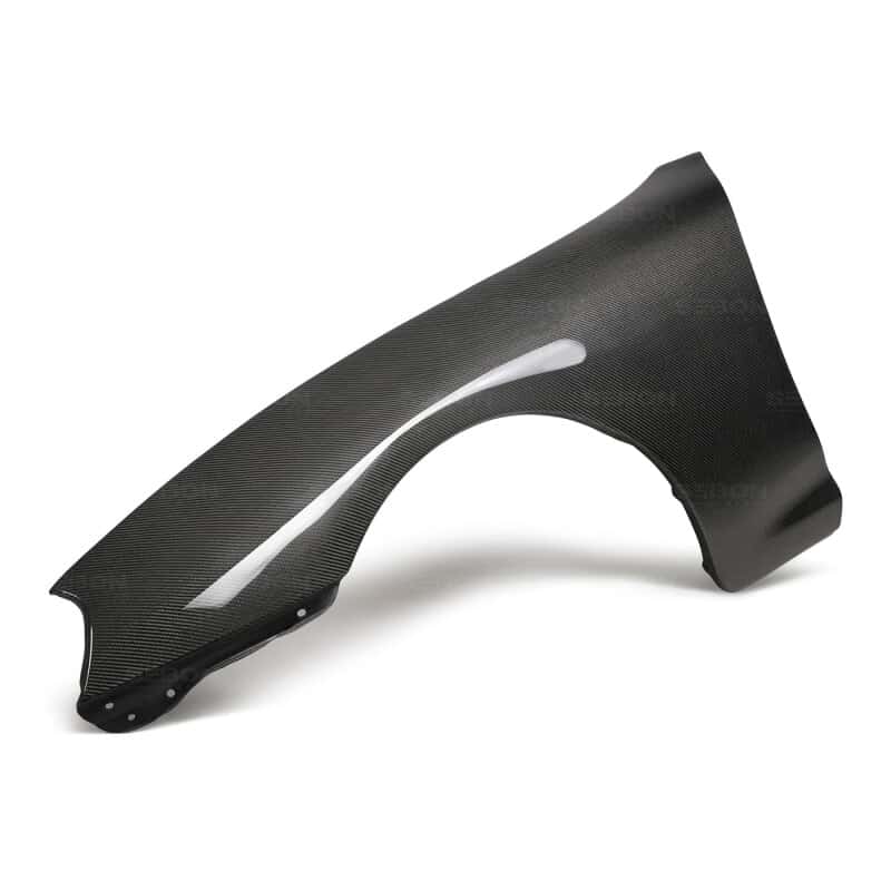 Seibon — Seibon 93-98 Toyota Supra OEM-Style Carbon Fiber Fenders (Pair) - view 8