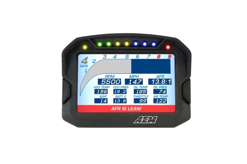 AEM — AEM CD-5G Carbon Digital Dash Display w/ Interal 10Hz GPS & Antenna
Digital Display Kit - view 52