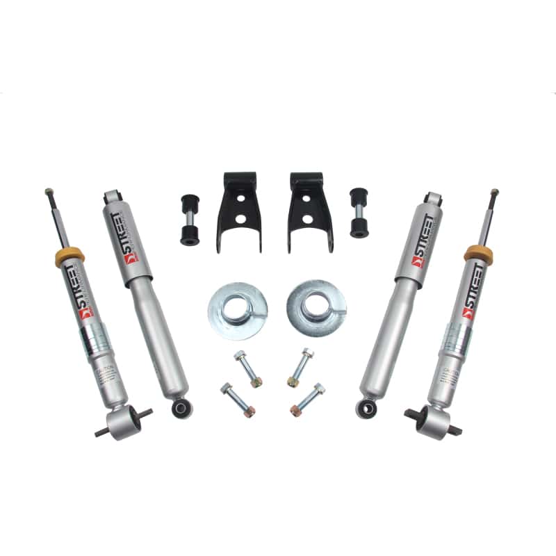 Belltech — Belltech 15-17 Ford F-150 +1in to -3in Front 2in Rear Lowering Kit
LOWERING KIT - view 4