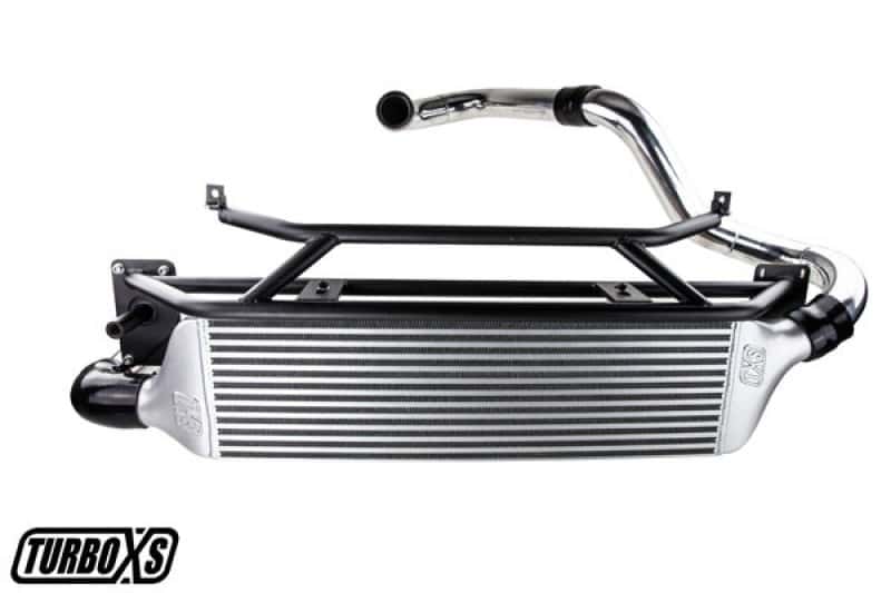 Turbo XS — Turbo XS FMIC for 15-16 Subaru WRX - Polished Pipes
Intercooler - view 1