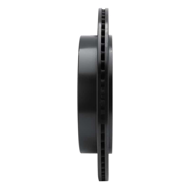 R1 Concepts — R1 10-24 Infiniti QX56 Rear Left Drilled & Slotted Black Brake Rotor
R1 Brake Rotor Drill - view 3