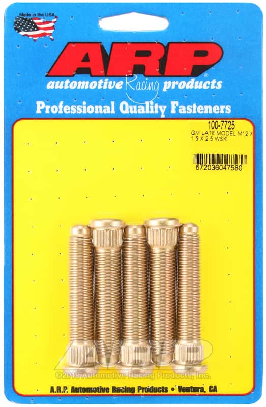 ARP — ARP Late Model GM M12x1.50inX2.50in Wheel Stud Kit - view 1