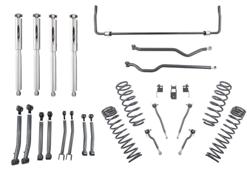 Belltech — Belltech 18-19 Wrangler Rubicon JL 4dr 4in Trail Performance Lift Kit w/ Rear Sway Bar
LIFT KIT - view 1