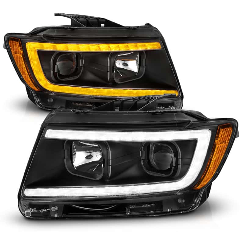 ANZO — ANZO 11-13 Jeep Grand Cherokee (Factory Halogen Only) Projector Headlights w/Light Bar Swtchbk Black
Head Light Set
HdLtSet - view 4