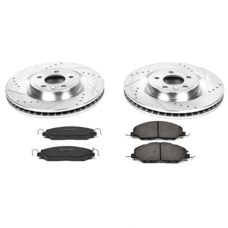 PowerStop — Power Stop 11-14 Ford Mustang Front Z23 Evolution Sport Brake Kit - view 1