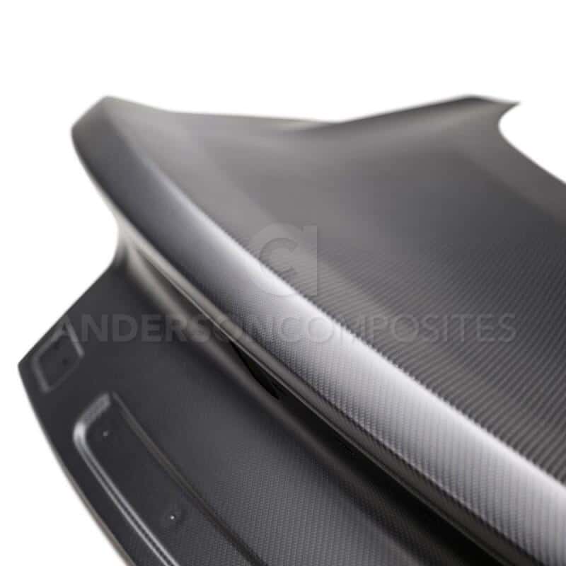 Anderson Composites — Anderson Composites 15-17 Ford Mustang Type-OE Dry Carbon Decklid - view 5