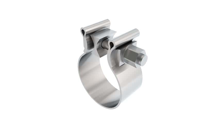 Borla — Borla Universal 2.25in (57mm) Stainless Steel Half Moon Clamp
Clamp - Accuseal
ExhstClamp - view 2