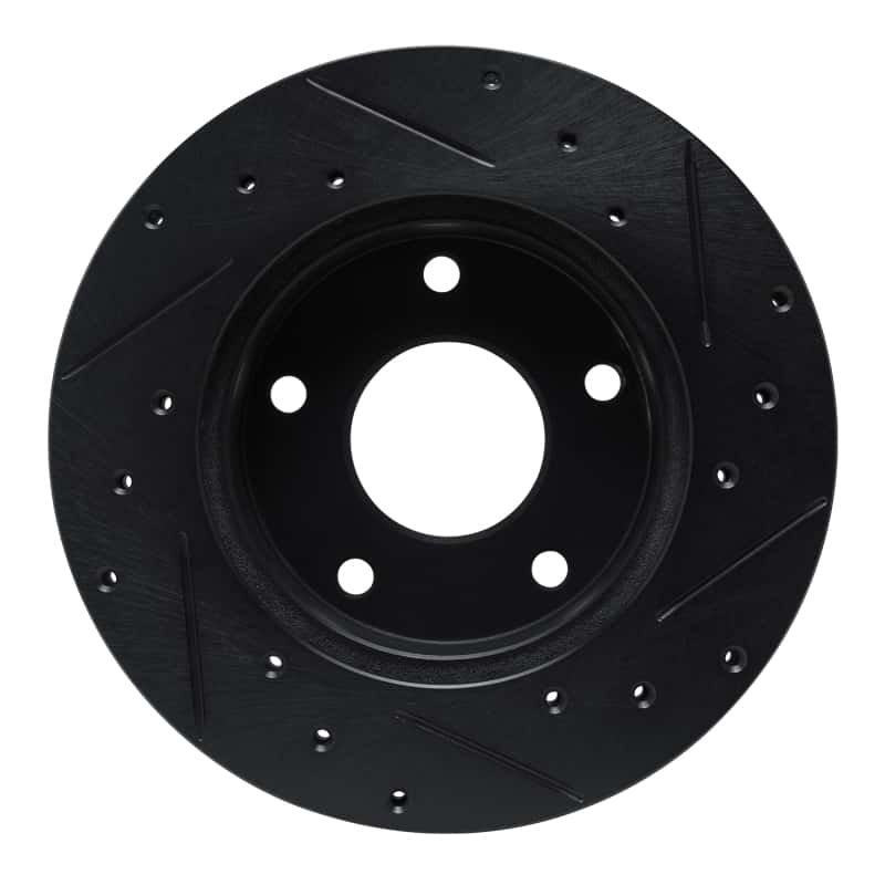R1 Concepts — R1 82-88 Chevrolet Camaro Rear Left Drilled & Slotted Black Brake Rotor
R1 Brake Rotor Drill - view 5